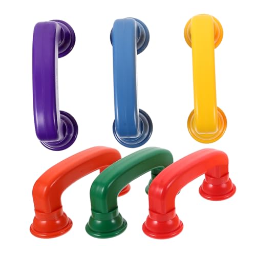 6 farbige Flüstertelefone – pädagogischer Kunststoff für Farberkennung – glattes Material für Klassenzimmer und Zuhause 6 farbige Flüstertelefone – pädagogischer Kunststoff für Farberkennung – glattes Material für Klassenzimmer und Zuhause von hominjoy