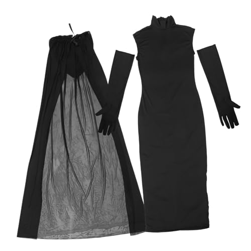 hominjoy 1 Set Halloween-Hexenkostüm für Damen, inklusive Umhangkleid, Handschuhe für Cosplay-Partys und Abschlussbälle, bequemes, modisches Design für unvergessliche Anlässe hominjoy 1 Set Halloween-Hexenkostüm für Damen, inklusive Umhangkleid, Handschuhe für Cosplay-Partys und Abschlussbälle, bequemes, modisches Design für unvergessliche Anlässe von hominjoy
