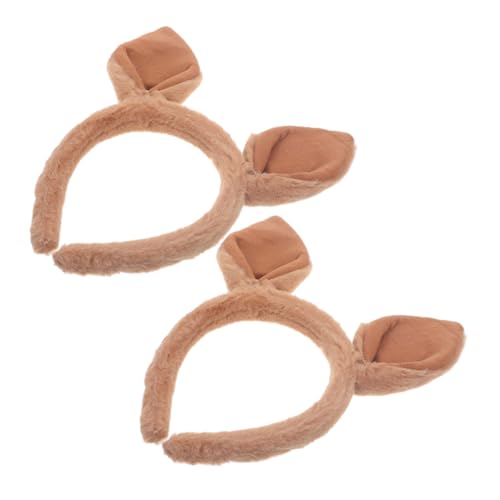hominjoy Niedliches Ohr-Stirnband, Cartoon-Tierohren, Kopfschmuck für Party, Festival, Verkleiden und Cosplay, langlebiges Kostümzubehör für unvergessliche Fotos, 2 Stück hominjoy Niedliches Ohr-Stirnband, Cartoon-Tierohren, Kopfschmuck für Party, Festival, Verkleiden und Cosplay, langlebiges Kostümzubehör für unvergessliche Fotos, 2 Stück von hominjoy