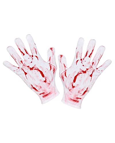 horror-shop Blutige Handschuhe als Kostümzubehör horror-shop Blutige Handschuhe als Kostümzubehör von Horror-Shop
