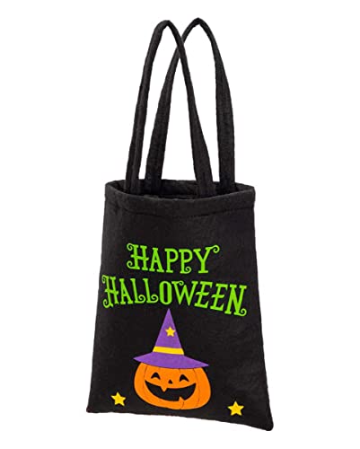 horror-shop Happy Halloween Trick or Treat Tasche aus Filz horror-shop Happy Halloween Trick or Treat Tasche aus Filz von Horror-Shop