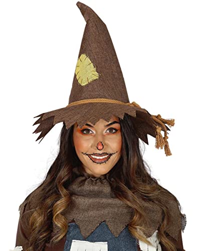 horror-shop Klassischer Scarecrow Vogelscheuchen Hut für Fasching & Halloween horror-shop Klassischer Scarecrow Vogelscheuchen Hut für Fasching & Halloween von Horror-Shop