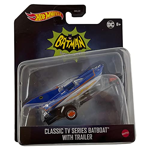 Hot Wheels Classic TV Series Batboat with Trailers von hot wheels