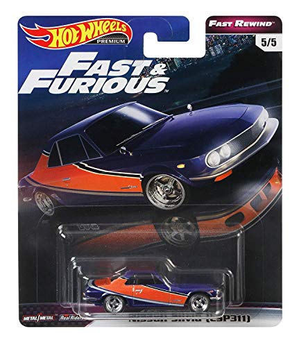 Hot Wheels Fast Rewind Fast & Furious Nissan Silvia (CSP311) 5/5, Blue/Orange von hot wheels