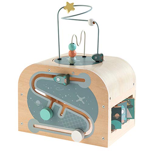 howa Motorikwürfel Aktivitätenwürfel Space aus Holz 6020 howa Motorikwürfel Aktivitätenwürfel Space aus Holz 6020 von howa