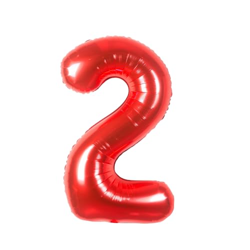 Geburtstag zahlen luftballon 2 jahre Rot Folienballon Kindergeburtstag Deko Rot-Mädchen Junge 2 jahr ballon 40" - 101cm Folienballon 2 jahre Geburtstags deko-fliegt mit Helium Geburtstag zahlen luftballon 2 jahre Rot Folienballon Kindergeburtstag Deko Rot-Mädchen Junge 2 jahr ballon 40" - 101cm Folienballon 2 jahre Geburtstags deko-fliegt mit Helium von hpnparty