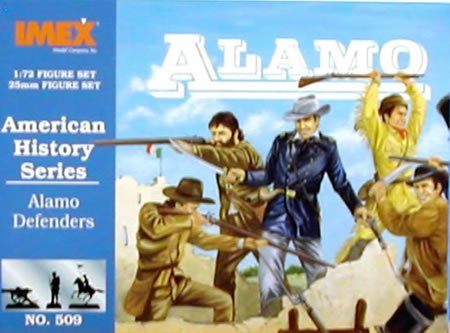 Alamo Defenders – American History Series – 1/72 Plastiksoldaten von IMEX von i-mex