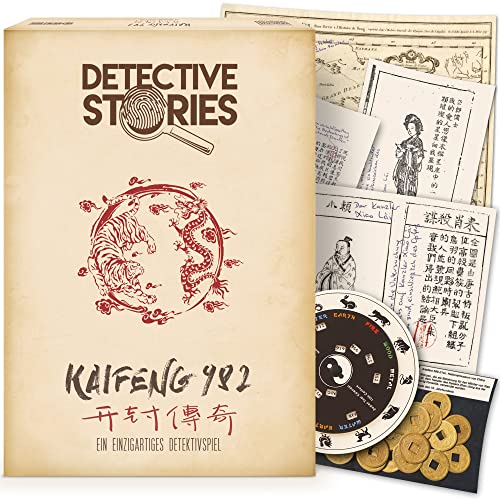 iDventure Escape Room Spiel - Detective Stories - History Edition - Kaifeng 982 - Spannendes Detektiv Krimi Spiel für Erwachsene - Kinder Rätselspiele 14+ Jahren [1–6+ Spieler] von iDventure