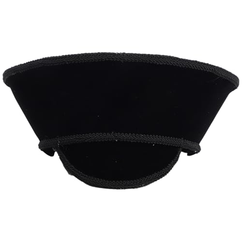 iEFiEL Damen Filz Kapitänsmütze Schwarz Matrosenmütze Chininesch Antike Königin Hut Kopfbedeckung Halloween Fasching Karneval Cosplay Kostüm Schwarz One Size iEFiEL Damen Filz Kapitänsmütze Schwarz Matrosenmütze Chininesch Antike Königin Hut Kopfbedeckung Halloween Fasching Karneval Cosplay Kostüm Schwarz One Size von iEFiEL