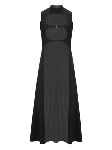 iEFiEL Herren Umhang Lang Front Cut Out Tank Top Ärmellose Cape für Renaissance Steampunk Clubwear Halloween Karnevalskostüm Schwarz M iEFiEL Herren Umhang Lang Front Cut Out Tank Top Ärmellose Cape für Renaissance Steampunk Clubwear Halloween Karnevalskostüm Schwarz M von iEFiEL