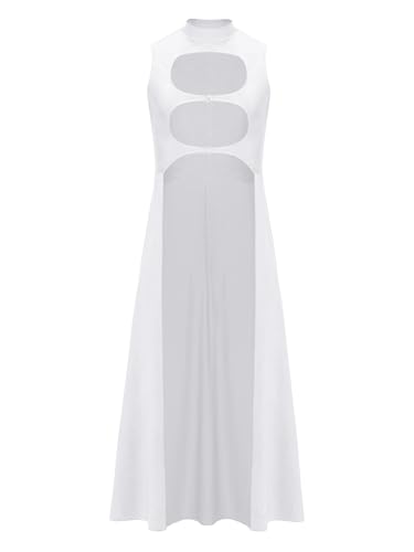 iEFiEL Herren Umhang Lang Front Cut Out Tank Top Ärmellose Cape für Renaissance Steampunk Clubwear Halloween Karnevalskostüm Weiß XXL iEFiEL Herren Umhang Lang Front Cut Out Tank Top Ärmellose Cape für Renaissance Steampunk Clubwear Halloween Karnevalskostüm Weiß XXL von iEFiEL