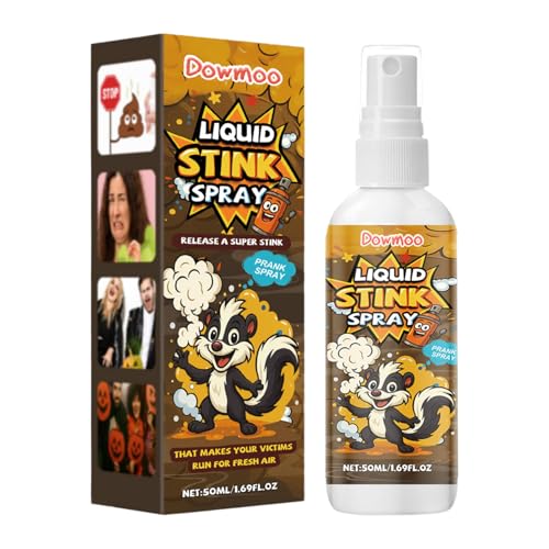iEFiEL Starkes Furzspray Extra Starke Stinke Lustiges Gag Geschenk & Streich Witz Zubehör Für Mottoparty Typ 4 One Size von iEFiEL