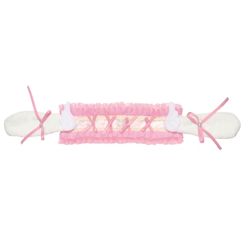 iEFiEL Süße Kaninchenohren Stirnband Lolita Spitze Clips Kopfbedeckung Lolita Haarschmuck Rosa 4 One Size iEFiEL Süße Kaninchenohren Stirnband Lolita Spitze Clips Kopfbedeckung Lolita Haarschmuck Rosa 4 One Size von iEFiEL