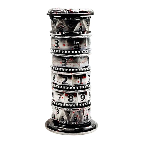 iFCOW Würfel Spinner DND Würfel Set 7 in 1 Metall Roulette D&D Würfel Spinner D4 D6 D8 D10 D12 D20 D% für Dungeons and Dragons RPG Rollenspiele Würfel iFCOW Würfel Spinner DND Würfel Set 7 in 1 Metall Roulette D&D Würfel Spinner D4 D6 D8 D10 D12 D20 D% für Dungeons and Dragons RPG Rollenspiele Würfel von iFCOW