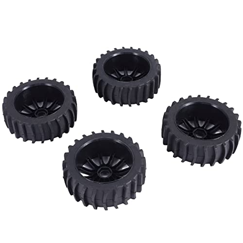 iFutniew 4 StüCke 1/8 RC Offroad Schnee Sand Paddel Reifen Reifen Rad für Baja, Schwarz von iFutniew