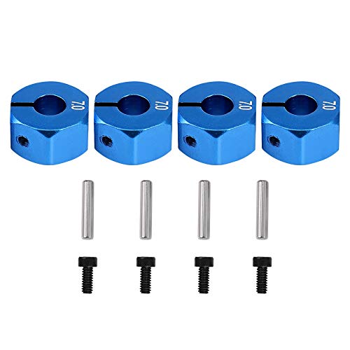 iFutniew RC Blau Aluminium 7.0 Rad Sechskant 12Mm Antrieb mit Stiftschrauben 4P Ca von iFutniew