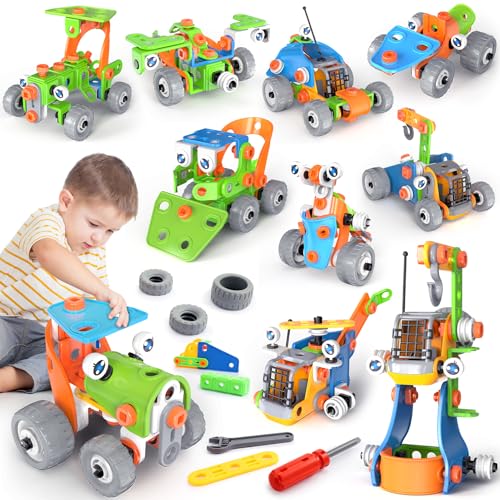 iKidiki Baggerspielzeug Mint-Konstruktionsspielzeug für Jungen im Alter von 5, 6, 7, 8 Jahren, Spielzeugautos, Bauspielzeug iKidiki Baggerspielzeug Mint-Konstruktionsspielzeug für Jungen im Alter von 5, 6, 7, 8 Jahren, Spielzeugautos, Bauspielzeug von iKidiki