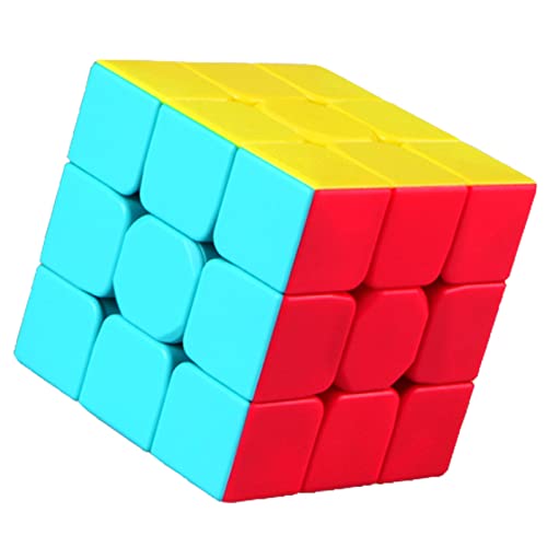 EACHHAHA Zauberwürfel 3x3, Speed Cube,Professionelle, Glatte, hohe Fehlertoleranz, Geeignet für das Training vor dem Spiel, das tägliche Spiel und Geburtstagsgeschenk(Stickerlos) von EACHHAHA