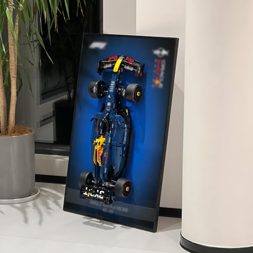 iLuane Display Wallboard für Lego Technic Oracle Red Bull Racing RB20 F1 Car 42206 (nur Display Wallboard) von iLuane