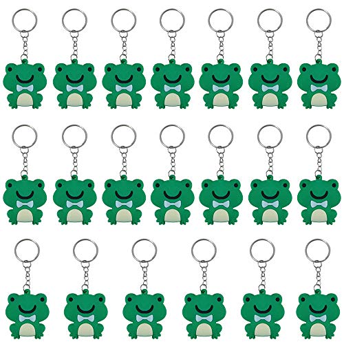 iMagitek 20 Stück Frosch-Schlüsselanhänger für Frosch-Mottopartys, Geburtstagsgeschenke. iMagitek 20 Stück Frosch-Schlüsselanhänger für Frosch-Mottopartys, Geburtstagsgeschenke. von iMagitek