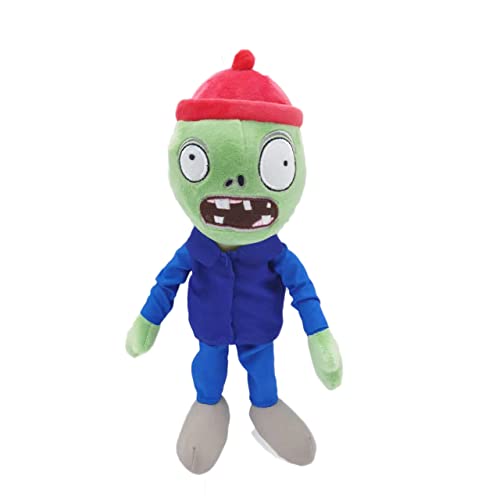 iMuMi Chinesische Charaktere Zombie-Plüsch, 30 cm, niedliches PVZ-Plüschtier, Cosplay, chinesisches antikes Kostüm, Pflanzen gegen Zombies, Plüsch-Talisman/Qigong, weiche Puppe für Fans (Skating von iMuMi