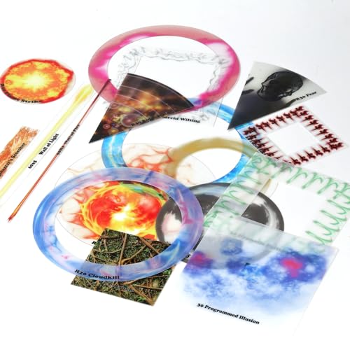 iPEAU AOE Spell Effects Vorlagen für D&D 5E – Set mit 30 PVC-Wirkungsbereichen, Schadensmarkern für Tabletop Dungeons and Dragons, Pathfinder, WH40K, RPG Gaming Zubehör von iPEAU