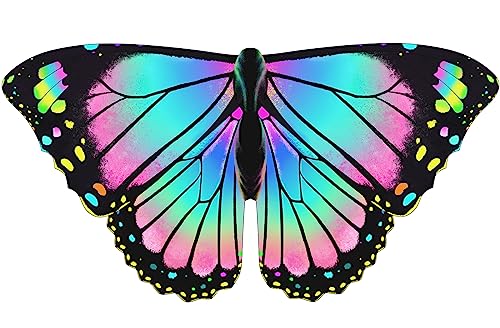 iROLEWIN Schmetterlingsflügel für Kleinkinder für Mädchen, Schmetterlingskostüm, Flügel als Spielzeug, Partygeschenke für Kinder iROLEWIN Schmetterlingsflügel für Kleinkinder für Mädchen, Schmetterlingskostüm, Flügel als Spielzeug, Partygeschenke für Kinder von iROLEWIN