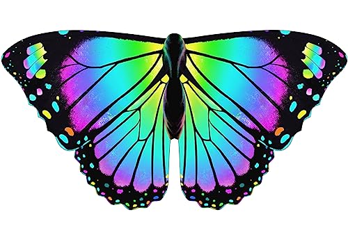 iROLEWIN Schmetterlingsflügel für Kleinkinder für Mädchen, Schmetterlingskostüm, Flügel als Spielzeug, Partygeschenke für Kinder iROLEWIN Schmetterlingsflügel für Kleinkinder für Mädchen, Schmetterlingskostüm, Flügel als Spielzeug, Partygeschenke für Kinder von iROLEWIN