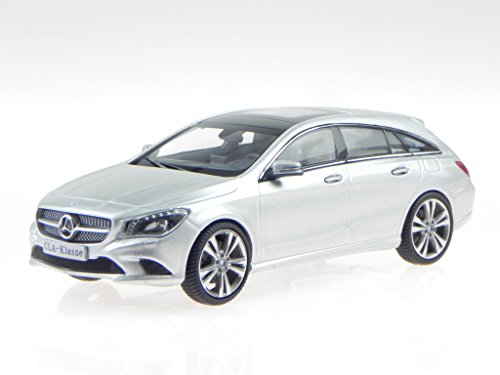 Mercedes X117 CLA Shooting Brake polar silber Modellauto iScale 1:43 von Guoml