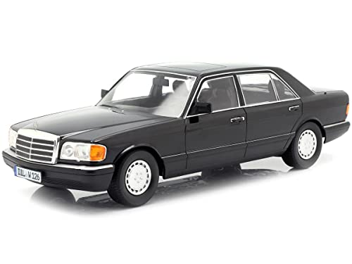 iScale 1985 Mercedes-Benz 560 Sel S-Klasse Facelift (W126) schwarz 1:18 1180000000058 von iScale