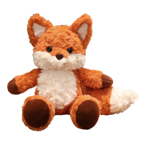 Fuchs Plüschtier Kissen, Fuchs Puppe Kuscheltiere Spielzeug Plüsch Fuchs Plüschkissen Stofftier Flauschiges Umarmungskissen Gefüllte Kuscheltier Kawaii Fuchs Plüschpuppe Geschenk für Kinder Fuchs Plüschtier Kissen, Fuchs Puppe Kuscheltiere Spielzeug Plüsch Fuchs Plüschkissen Stofftier Flauschiges Umarmungskissen Gefüllte Kuscheltier Kawaii Fuchs Plüschpuppe Geschenk für Kinder von iSpchen