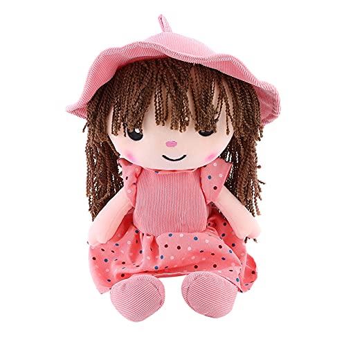 Weiche Stoffpuppe für Kinder Baby Mädchen,Kuschelpuppe mit Haar Rock Prinzessin Babypuppen Süße Feen Puppe Plüsch Stofftier Spielzeug Anziehpuppe Plüsch Spielzeug für Kleinkinder Mädchen Weiche Stoffpuppe für Kinder Baby Mädchen,Kuschelpuppe mit Haar Rock Prinzessin Babypuppen Süße Feen Puppe Plüsch Stofftier Spielzeug Anziehpuppe Plüsch Spielzeug für Kleinkinder Mädchen von iSpchen