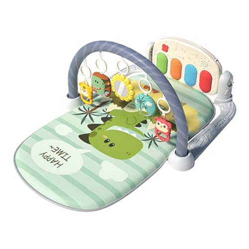 iSpchen Spieldecke Piano-Gym Spieldecke Spielmatte mit Spielbogen Krabbeldecke mit Musik abnehmbarem Babyspielzeug, Bauchzeit Activity Decke für Baby & Kleinkinder 0-24 Monate,grau#02 iSpchen Spieldecke Piano-Gym Spieldecke Spielmatte mit Spielbogen Krabbeldecke mit Musik abnehmbarem Babyspielzeug, Bauchzeit Activity Decke für Baby & Kleinkinder 0-24 Monate,grau#02 von iSpchen