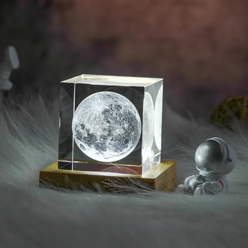 iSpchen Transparent 3D Kristallwürfel Schreibtischzubehör Schneemann Handwerk 4cm Nicht-Leuchtende Edition für Winterferiengeschenk iSpchen Transparent 3D Kristallwürfel Schreibtischzubehör Schneemann Handwerk 4cm Nicht-Leuchtende Edition für Winterferiengeschenk von iSpchen