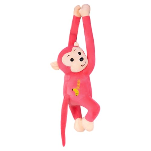 iSpchen plüschtier Affen Soft Toy Gemütliches Schmusetier Animals Kuscheltier Affen mit Langen Armen Plüschfigur zum Kuscheln und Spielen für Kinder & Erwachsene,Rosa iSpchen plüschtier Affen Soft Toy Gemütliches Schmusetier Animals Kuscheltier Affen mit Langen Armen Plüschfigur zum Kuscheln und Spielen für Kinder & Erwachsene,Rosa von iSpchen