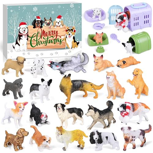 iZoeL Adventskalender 2024 Junge 2-10 Jahre Hunde Bauerhof Adventskalender Hunde Farm Weihnachtskalender für Klein Kinder Jungen Mädchen 2024 iZoeL Adventskalender 2024 Junge 2-10 Jahre Hunde Bauerhof Adventskalender Hunde Farm Weihnachtskalender für Klein Kinder Jungen Mädchen 2024 von iZoeL