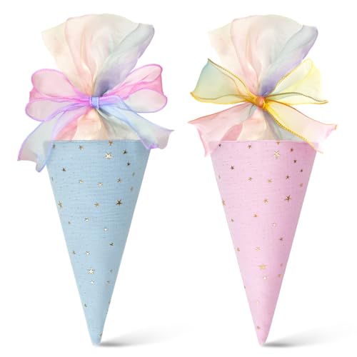 iZoeL Einschulung Kleine Schultüte Blau Rosa von iZoeL