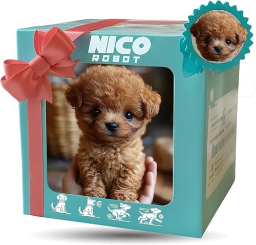 2025 Smart AI Robot Dog - Lifelike Robotic Puppy Walks, Barks & Wags Tail, Interactive AI Pet Companion for Kids & Adults - Realistic Emotional Interaction (A1) von iacnait