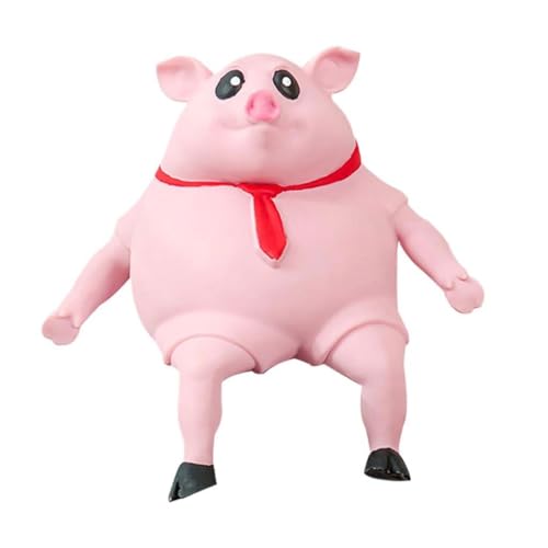 iaoskqwu Dekompressionsspielzeug, realistisches Schweine Aussehen, hilft Ruhe und Stressabbau, TPR Stressabbauspielzeug, Quetschspielzeug, Stressspielzeug, 25 * 22cm iaoskqwu Dekompressionsspielzeug, realistisches Schweine Aussehen, hilft Ruhe und Stressabbau, TPR Stressabbauspielzeug, Quetschspielzeug, Stressspielzeug, 25 * 22cm von iaoskqwu