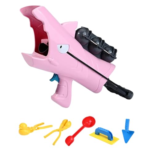 iaoskqwu Nehmen Sie an lustigen Schneeballschlachten mit dem Schneeballwerfer Teil. ABS Schneespielzeug für Kinder für draußen. Kinderschneeschaufel Schneeballmacher, Rosa iaoskqwu Nehmen Sie an lustigen Schneeballschlachten mit dem Schneeballwerfer Teil. ABS Schneespielzeug für Kinder für draußen. Kinderschneeschaufel Schneeballmacher, Rosa von iaoskqwu