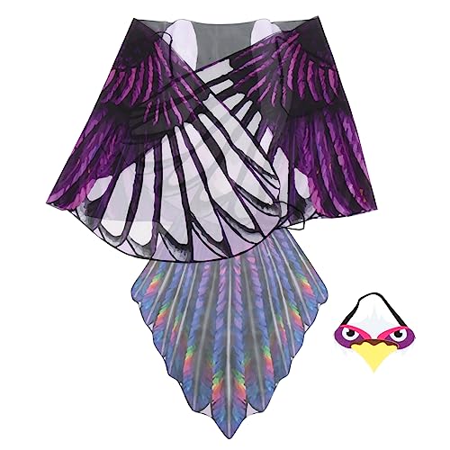 1 Satz Adlerflügel Halloween-kostüm Krähe Vogelkostüm Schmetterlingsflügel Kostüm Halloweenkostüm Fee Schmetterlingsflügel Feenflügel Möwenkostüm Entenkostüm Violett Chiffon ibasenice 1 Satz Adlerflügel Halloween-kostüm Krähe Vogelkostüm Schmetterlingsflügel Kostüm Halloweenkostüm Fee Schmetterlingsflügel Feenflügel Möwenkostüm Entenkostüm Violett Chiffon ibasenice von ibasenice