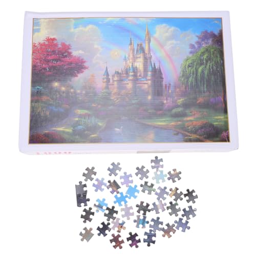 ibasenice 1000-teiliges Puzzle Landschafts-papierpuzzle-Set Lustig Bunt für Jungen und Mädchen ibasenice 1000-teiliges Puzzle Landschafts-papierpuzzle-Set Lustig Bunt für Jungen und Mädchen von ibasenice