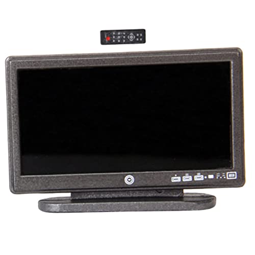 1 Satz Puppenhaus-Fernseher Besonderheit Weiden Rollenspiel bündeln kinderspielzeug für Miniatur-TV- Mini-TV- Plastik Black ibasenice 1 Satz Puppenhaus-Fernseher Besonderheit Weiden Rollenspiel bündeln kinderspielzeug für Miniatur-TV- Mini-TV- Plastik Black ibasenice von ibasenice