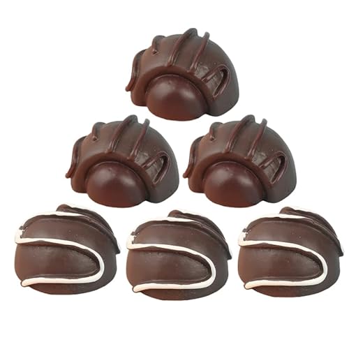 Simulationsschokolade Künstliche Süßigkeiten 12st Gefälschter Nachtisch Gefälschte Pralinen Nahrung Gefälschte Kekse Faux-Dessert Deko Harz Schüttgut Schokoladenbonbons Simulationsschokolade Künstliche Süßigkeiten 12st Gefälschter Nachtisch Gefälschte Pralinen Nahrung Gefälschte Kekse Faux-Dessert Deko Harz Schüttgut Schokoladenbonbons von ibasenice