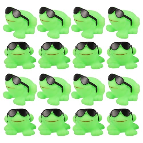 16St Sonnenbrillenfrosch badewanne Wasserspielzeug Badespielzeug Badezimmer Frosch Gefälligkeiten für Poolpartys Plastik Green ibasenice 16St Sonnenbrillenfrosch badewanne Wasserspielzeug Badespielzeug Badezimmer Frosch Gefälligkeiten für Poolpartys Plastik Green ibasenice von ibasenice