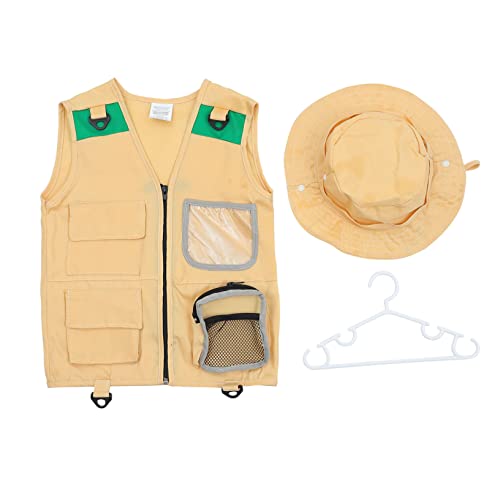 ibasenice 1 Explorer Weste Kostüme Reiseset Bekleidung Explorer Kostüm Explorer Kostüm Zubehör Explorer Cosplay Requisiten Cosplay Explorer Kleid Zubehör Stoff Beige ibasenice 1 Explorer Weste Kostüme Reiseset Bekleidung Explorer Kostüm Explorer Kostüm Zubehör Explorer Cosplay Requisiten Cosplay Explorer Kleid Zubehör Stoff Beige von ibasenice