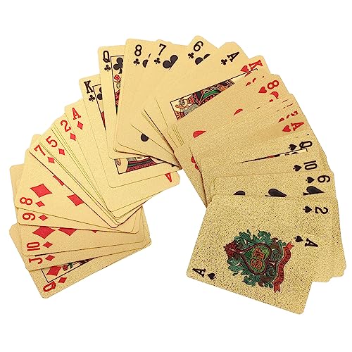 ibasenice 1 Kartenspielen Wasserdicht Orakelkartendecks mit Ratgeber Jetons Inhaber Reisespiele pokerkarten Spielkarten Table Playing Card Board gamees Party-Spielkarte Gaming-Spielkarte PVC ibasenice 1 Kartenspielen Wasserdicht Orakelkartendecks mit Ratgeber Jetons Inhaber Reisespiele pokerkarten Spielkarten Table Playing Card Board gamees Party-Spielkarte Gaming-Spielkarte PVC von ibasenice
