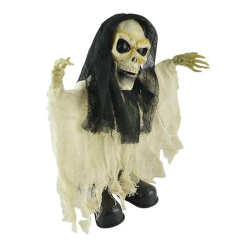 ibasenice 1 PC Kann Tanzen Und Skelettgeist Genannt Werden Für Kostümspielzeug Halloween Geisterdekorationen Geisterskelett Party Ornamente Skelett Cosplay Requisiten Halloween von ibasenice