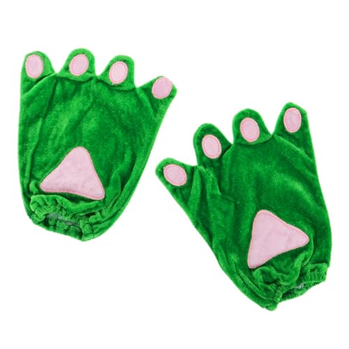 ibasenice 1 Paar Krallenhandschuhe Kostüm Pfote Handschuhe Tierhandschuhe Aus Kunstfell Dino-Krallen Tierkostüm Kinder Tigerpfoten-Handschuhe Tierkostüm Für Kinder Partyhandschuh Stoff Green ibasenice 1 Paar Krallenhandschuhe Kostüm Pfote Handschuhe Tierhandschuhe Aus Kunstfell Dino-Krallen Tierkostüm Kinder Tigerpfoten-Handschuhe Tierkostüm Für Kinder Partyhandschuh Stoff Green von ibasenice