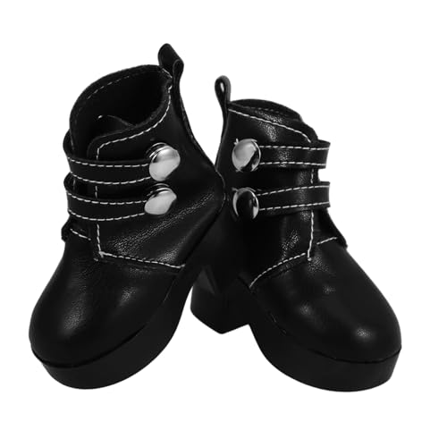 ibasenice Puppe Zubehör Set 1 Paar Pu Mini High Heel Stiefel Für 18 Zoll Puppen Mode Rolle von ibasenice
